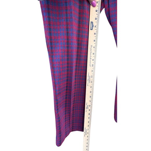 Maeve By Anthropologie Small The Margot Houndstooth Kick Flare Cropped Pants - Picture 6 of 8